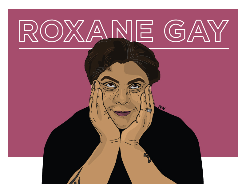 work from roxane gay crossword clue