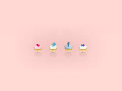 Cupcakes by Caroline Wiryadinata on Dribbble