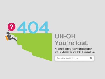 404 error page blue error gray green icon pictogram pink ui vector yellow