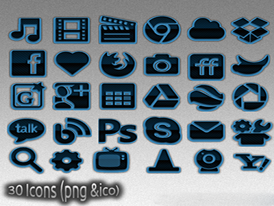 Blue Arise Icons arise blue desktop ico icons png vector web
