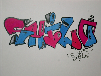 "Shilo" Graffiti Sketch blackbook graffiti piece shilo sketch street art tag