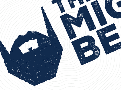 Mbco beard design logo