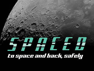 Spaced Type2 design logo spaced spacedchallenge