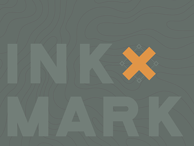 Inkmark 2019 branding design green logo logo topo typographic logo wordmark xing