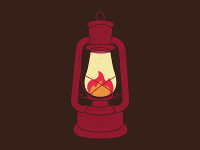 N&H's 30 day Challenge - 4 Elements fire lantern red vector