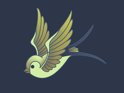 Sparrow bird illustrator texture vector