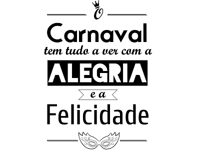 Carnival 2014 carnival typography