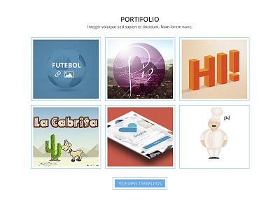 Site modelo Portifolio