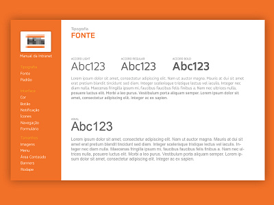 Manual Intranet font guide intranet manual