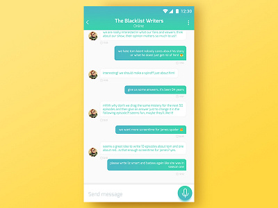 Daily UI 013 - Direct Messaging 012 challenge dailyui direct messaging