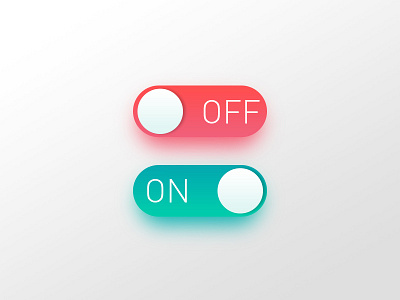 Daily UI 015 - On/Off Switch 015 button challenge dailyui off on switch