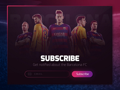 Daily UI 026 - Subscribe