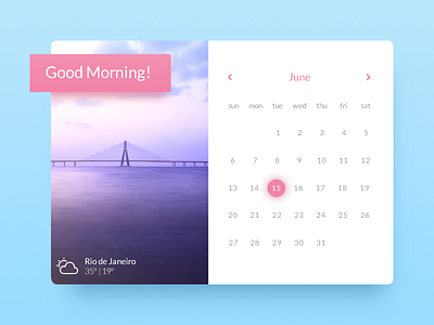 Daily UI 038 -  Calendar