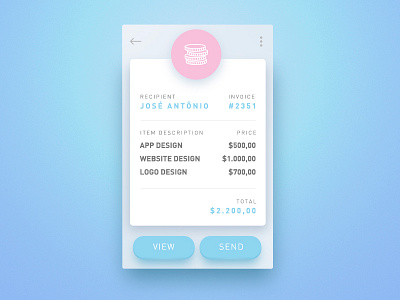 Daily UI 046 - Invoice