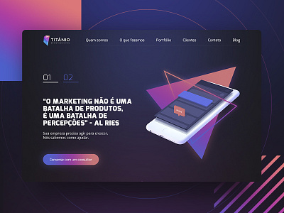 New Site Agência Titanio agency new site