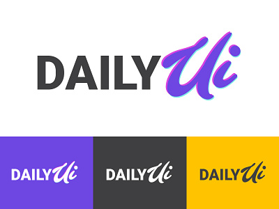 Daily UI 052 - Daily UI logo 052 challenge daily dailyui logo ui