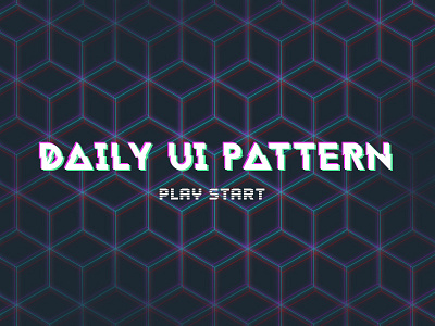 Daily UI 059 - Background Pattern daily pattern ui