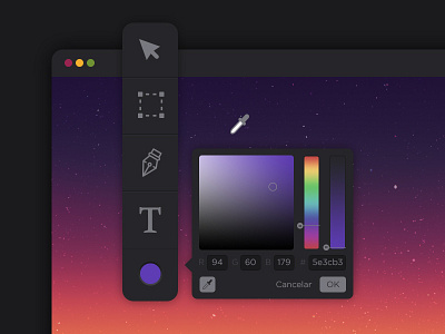 Daily UI 060 - Color Picker color daily picker tool ui