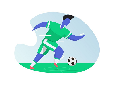 Soccer Player ilustration player soccer