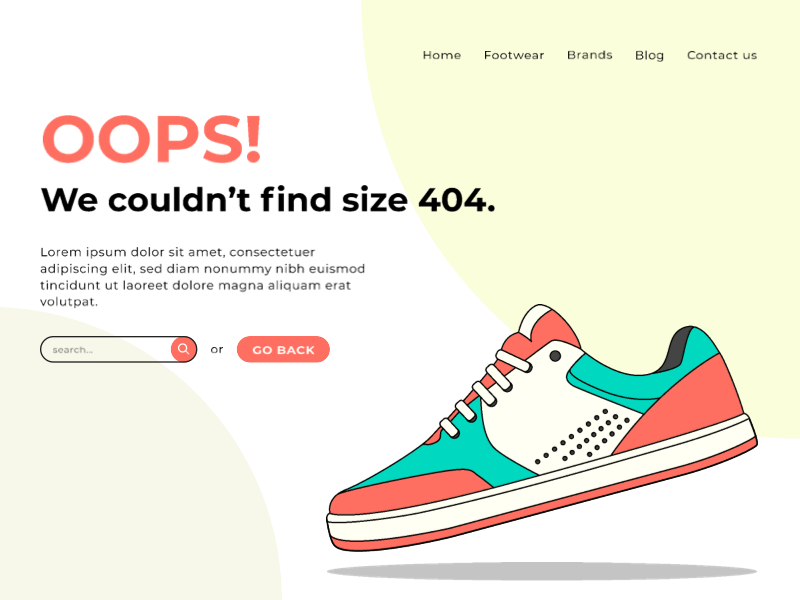 404 page not found project