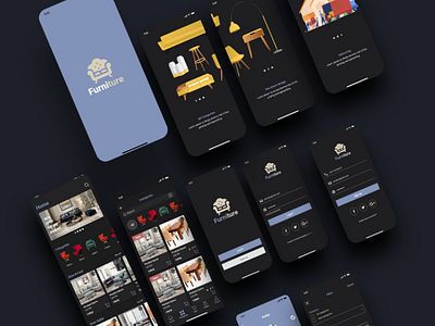 Furniture App Dark Mode