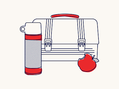 Lunchbox illustration illustration design lunchbox vector
