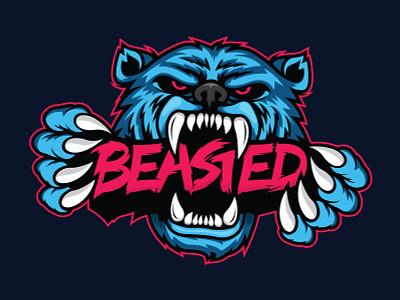 Unleash the Beast illustration illustration art illustrator logo mascot logo tiger logo vector vector art