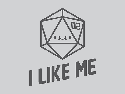 20 Sides - I Like Me Series cute dice drawing games inspirational