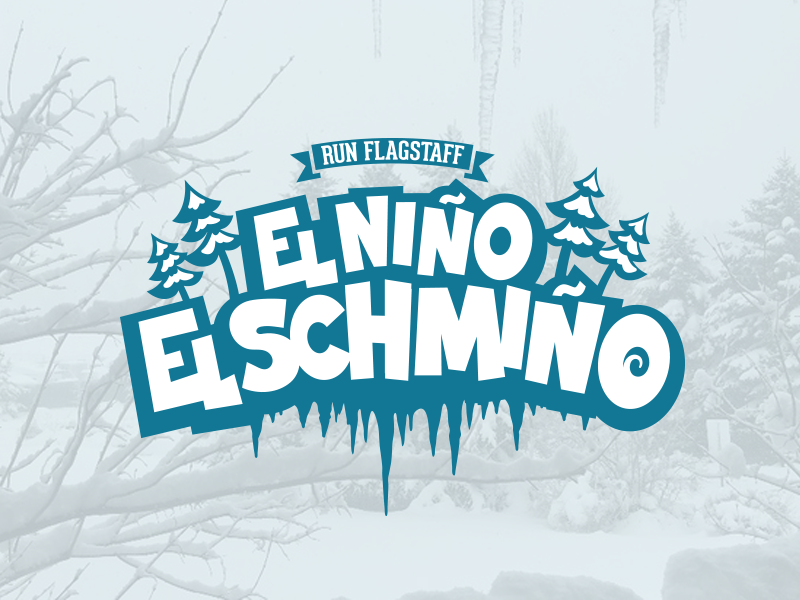 El Niño El Schmiño icon symbol seal emblem logo type typography graphic design