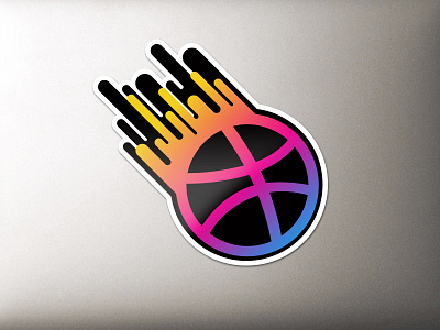 The A Game dribbble graphic design icon sticker sticker mule