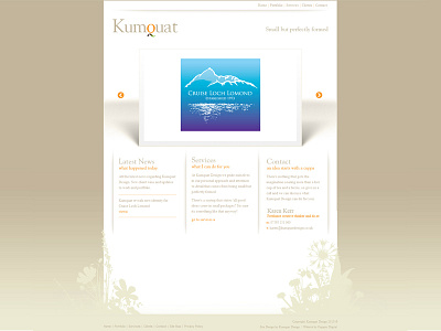 Kumquat design graphic design logo ui ux