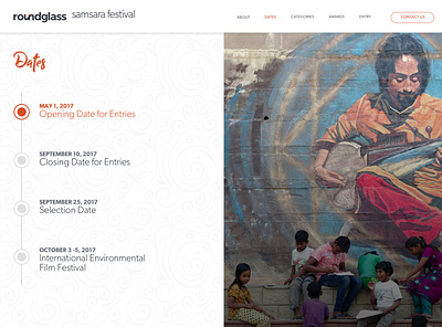 Samsara Festival graphic design