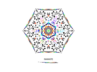 abstract mandala design