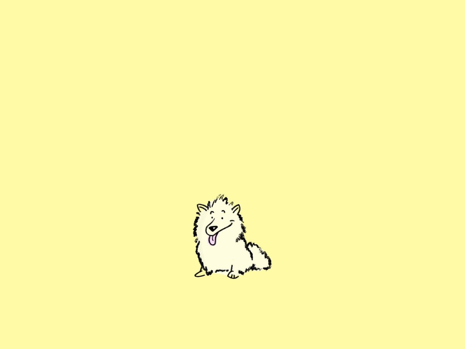 American Eskimo Dog by Scott Underwood on Dribbble