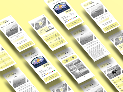 National Parks App #DailyUI