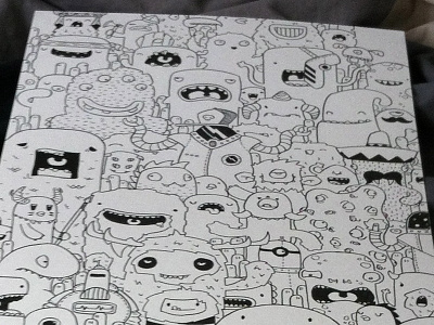 Sketches custom doodles molotow monsters posca samnuts