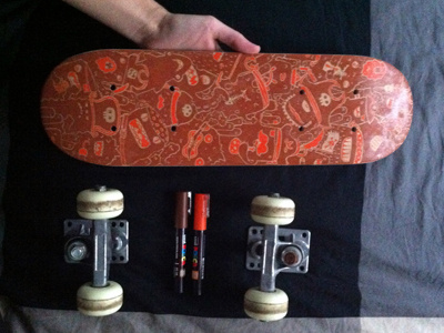 Mini pirates skate