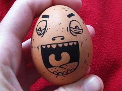 Happy Easter !! egg happy easter posca samnuts