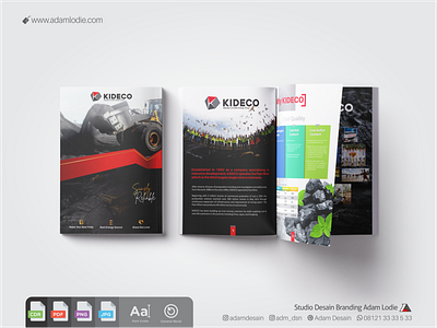 Desain Company Profile | Company Profile branding company page company profile design corel draw design indonesia designer mine