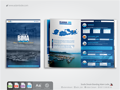 Port of Indonesia III- COMPANY PROFILE DESIGN branding company profile design