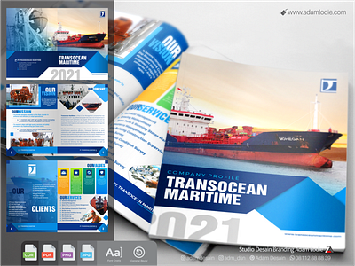 TRANSOCEAN MARITIME COMPANY PROFILE DESIGN