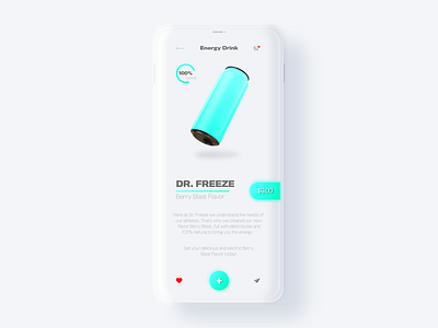 Energy Drink | Dr Freeze | Mockup