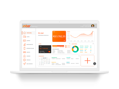 Banco Inter - Internet Banking Redesign internet banking redesign ui desgin ux design