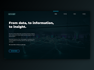 Data Company Website