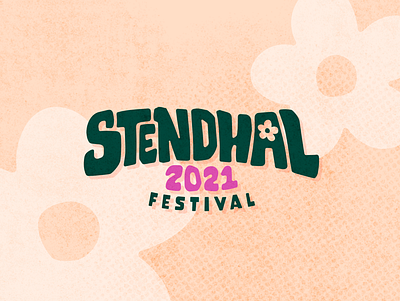 Stendhal Rebrand brand identity branding branding design design festival festival logo fun funky illustrator logo playful print design typogaphy typography