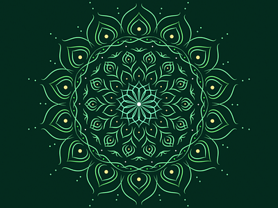 Mandala _ Growth animation animation 3d blender blender 3d blender3d design illustration logo mandala ui