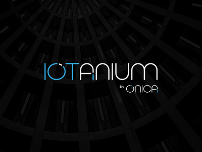 Iotanium branding design logo typography