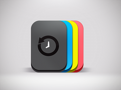 [Update] Timeless Icon 3d blue chronometer clock countdown icon ios pink time timer yellow