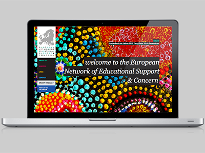 European Network of Educational Support education european frontpage landing page website