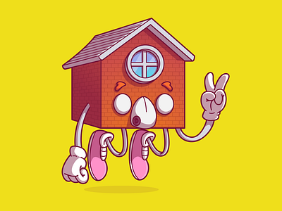 Stay in home brazil character color cool dribbble flat fun sao paulo thunder rockets vector